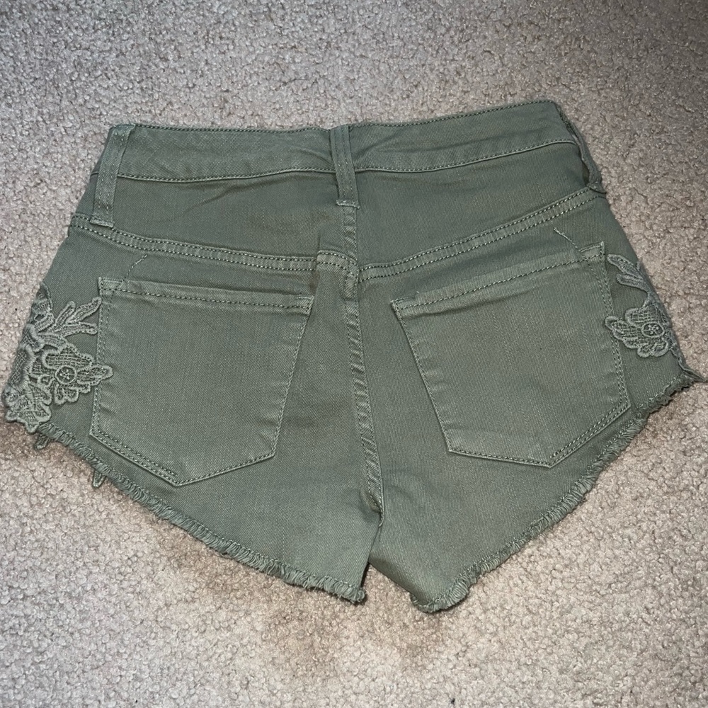 Target High Rise Jean Shorts - Picture 4 of 4